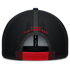St. Louis Cardinals Fanatics Cutoff Adjustable Trucker Hat - Red/Navy - Fanatics on Sale