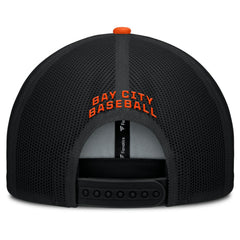 San Francisco Giants Fanatics Cutoff Adjustable Trucker Hat - Black/Orange - Fanatics Discount