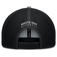 Chicago White Sox Fanatics Cutoff Adjustable Trucker Hat - Black/Gray - Fanatics on Sale