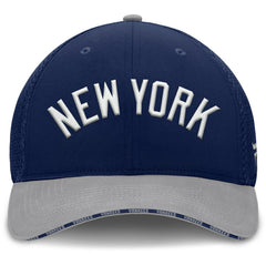 New York Yankees Fanatics Pennant Flex Hat - Navy/Gray - Fanatics on Sale