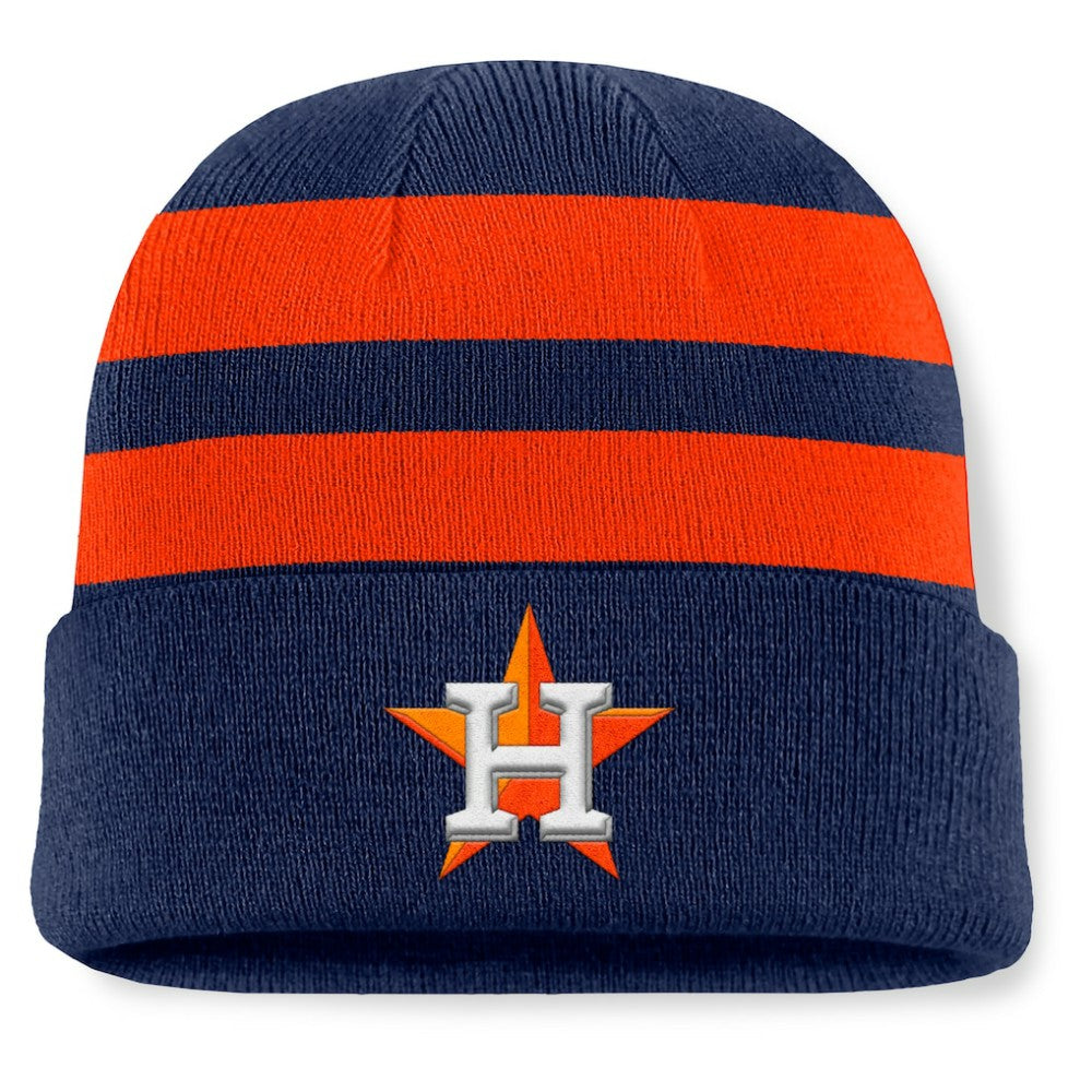 Houston Astros Fanatics Baseline Cuffed Knit Hat - Navy - Fanatics Sale