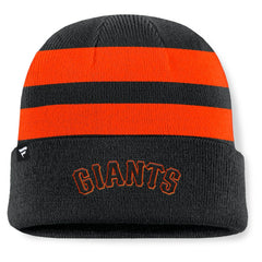 San Francisco Giants Fanatics Baseline Cuffed Knit Hat - Black - Fanatics on Sale