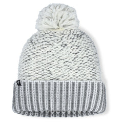 St. Louis Cardinals Fanatics Women's Hangtime Cuffed Knit with Pom - Heather Gray - Fanatics Lifestyle