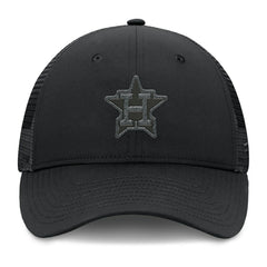 Houston Astros Fanatics Launch Adjustable Trucker Hat - Black - Fanatics Discount