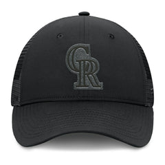 Colorado Rockies Fanatics Launch Adjustable Trucker Hat - Black - Fanatics Online