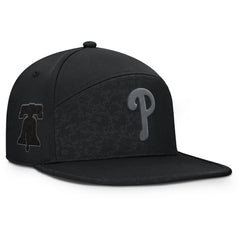 Philadelphia Phillies Fanatics Platoon Adjustable Hat - Black - Fanatics on Sale