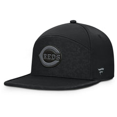 Cincinnati Reds Fanatics Platoon Snapback Hat - Black - Fanatics Discount
