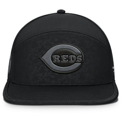 Cincinnati Reds Fanatics Platoon Snapback Hat - Black - Fanatics Discount