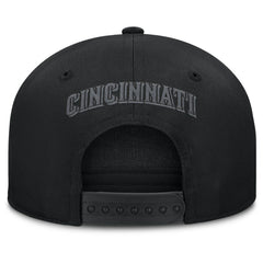 Cincinnati Reds Fanatics Platoon Snapback Hat - Black - Fanatics Discount