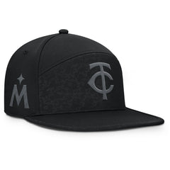 Minnesota Twins Fanatics Platoon Adjustable Hat - Black - Fanatics Sale
