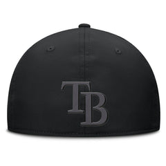 Tampa Bay Rays Fanatics Overpower Flex Hat - Black - Fanatics Lifestyle