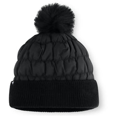 Cleveland Guardians Fanatics Nightcap Cuffed Knit Hat with Pom - Black - Fanatics on Sale