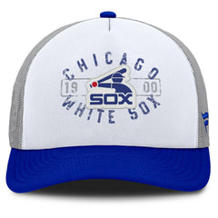 Chicago White Sox Fanatics Designated A-Frame Foam Front Trucker Adjustable Hat - White/Blue - Fanatics Online