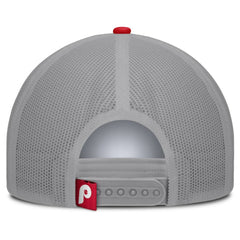 Philadelphia Phillies Fanatics Designated A-Frame Foam Front Trucker Adjustable Hat - White/Red - Fanatics on Sale