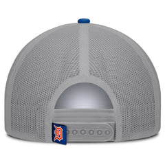 Detroit Tigers Fanatics Designated A-Frame Foam Front Trucker Adjustable Hat - White/Navy - Fanatics Discount