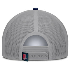 Minnesota Twins Fanatics Designated A-Frame Foam Front Trucker Adjustable Hat - White/Navy - Fanatics Sale