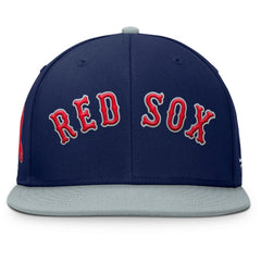 Boston Red Sox Fanatics Yard Fitted Hat - Navy/Gray - Fanatics Online