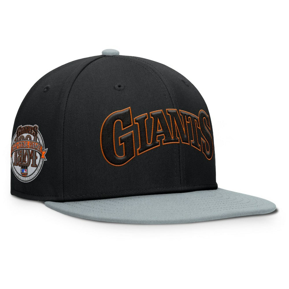 San Francisco Giants Fanatics Yard Fitted Hat - Black/Gray - Fanatics Lifestyle