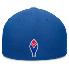 Atlanta Braves Fanatics Yard Fitted Hat - Royal/Gray - Fanatics Online
