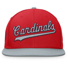 St. Louis Cardinals Fanatics Yard Fitted Hat - Red/Gray - Fanatics Lifestyle