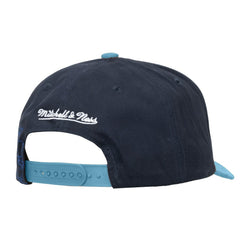 Seattle Kraken Mitchell & Ness May Flowers Pro Crown Adjustable Hat - Navy/Light Blue - NHL 202492219