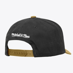 Vegas Golden Knights Mitchell & Ness May Flowers Pro Crown Adjustable Hat - Black/Gold - NHL 202492220