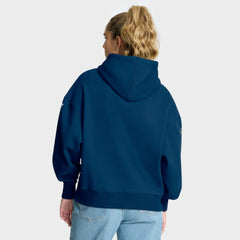 Seattle Kraken Fanatics Women's Authentic Pro Primary Pullover Hoodie - Deep Sea Blue - NHL 202492990