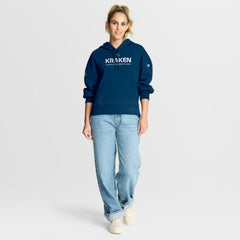 Seattle Kraken Fanatics Women's Authentic Pro Primary Pullover Hoodie - Deep Sea Blue - NHL 202492990