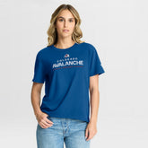 Colorado Avalanche Fanatics Women's Authentic Pro Primary T-Shirt - Blue - NHL 202493045