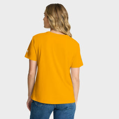 Boston Bruins Fanatics Women's Authentic Pro Primary T-Shirt - Gold - NHL 202493079