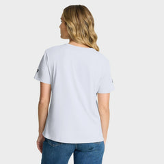 Tampa Bay Lightning Fanatics Women's Authentic Pro Primary T-Shirt - White - NHL 202493083