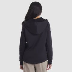 Detroit Red Wings Fanatics Women's Authentic Pro Rink Raglan Full-Zip Hoodie - Black - NHL 202493238