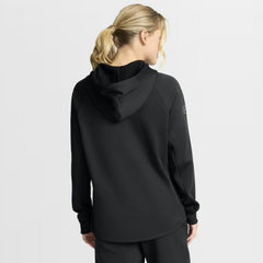 Minnesota Wild Fanatics Women's Authentic Pro Rink Raglan Full-Zip Hoodie - Black - NHL 202493244