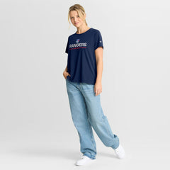 New York Rangers Fanatics Women's Authentic Pro Rink Tech T-Shirt - Navy - NHL 202493315