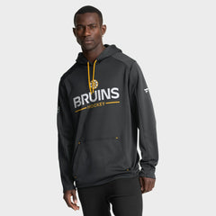 Boston Bruins Fanatics Authentic Pro Rink Hoodie - Black - NHL 202493985
