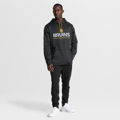 Boston Bruins Fanatics Authentic Pro Rink Hoodie - Black - NHL 202493985