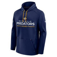 Nashville Predators Fanatics Authentic Pro Rink Hoodie - Navy - NHL 202494017