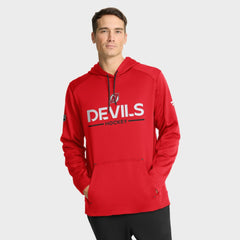 New Jersey Devils Fanatics Authentic Pro Rink Hoodie - Red - NHL 202494022