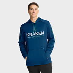 Seattle Kraken Fanatics Authentic Pro Rink Hoodie - Deep Sea Blue - NHL 202494029
