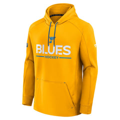 St. Louis Blues Fanatics Authentic Pro Rink Hoodie - Gold - NHL 202494033