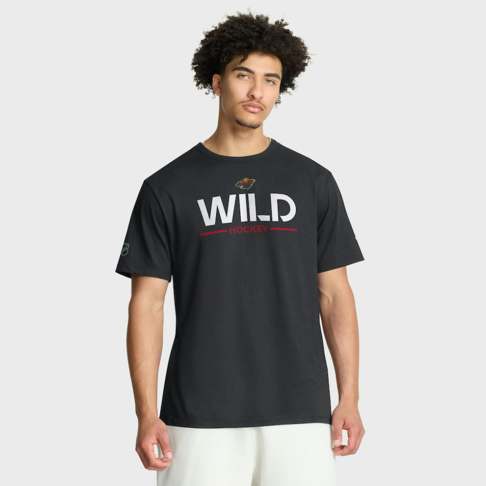 Minnesota Wild Fanatics Authentic Pro Primary T-Shirt - Black - NHL 202494260