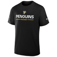 Pittsburgh Penguins Fanatics Authentic Pro Primary T-Shirt - Black - NHL 202494304
