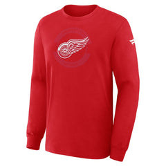 Detroit Red Wings Fanatics Authentic Pro Property Of Practice Long Sleeve T-Shirt - Red - NHL 202494470