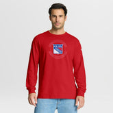 New York Rangers Fanatics Authentic Pro Property Of Practice Long Sleeve T-Shirt - Red - NHL 202494541