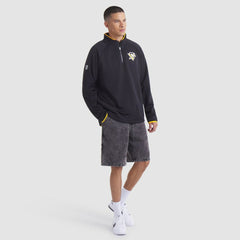 Pittsburgh Penguins Fanatics Authentic Pro Rink Raglan Quarter-Zip Pullover - Black - NHL 202495206
