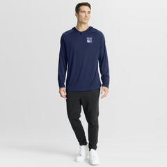 New York Rangers Fanatics Authentic Pro Rink Hoodie - Navy - NHL 202495247