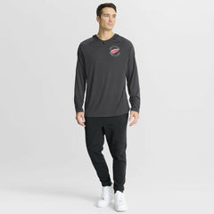 Detroit Red Wings Fanatics Authentic Pro Rink Hoodie - Charcoal - NHL 202495254
