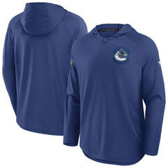 Vancouver Canucks Fanatics Authentic Pro Rink Hoodie - Blue - NHL 202495264