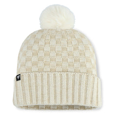 Fanatics Tennessee Titans Women's Nickel Cuffed Knit Hat with Pom Natural