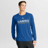 Buffalo Sabres Fanatics Authentic Pro Rink Tech Long Sleeve T-Shirt - Royal - NHL 202495520